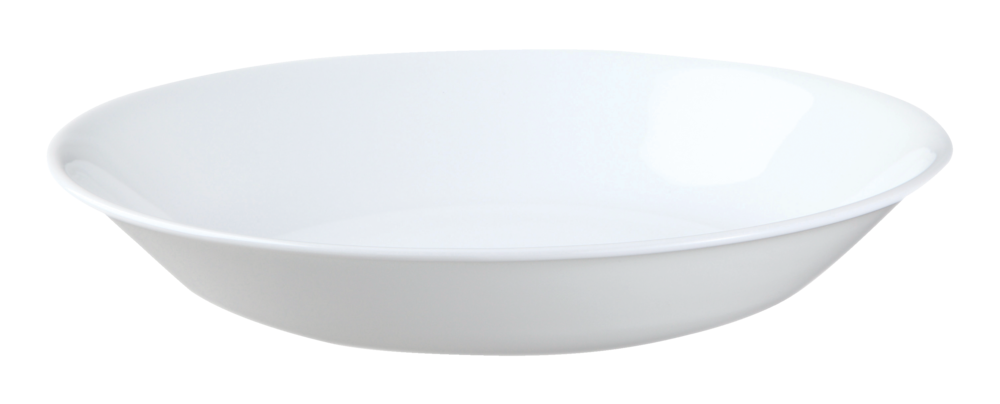 Glass Salad Bowl, 20-oz, White