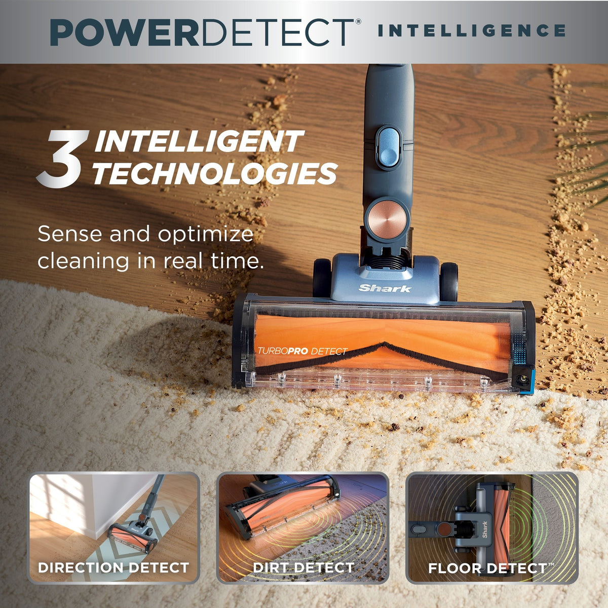 Power Detect Speed Clean Auto Empty