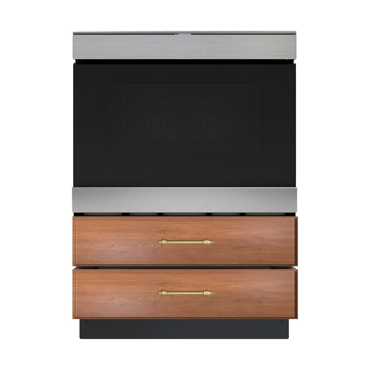 Under the Counter Microwave Drawer and Oven Pedestal, 24-in