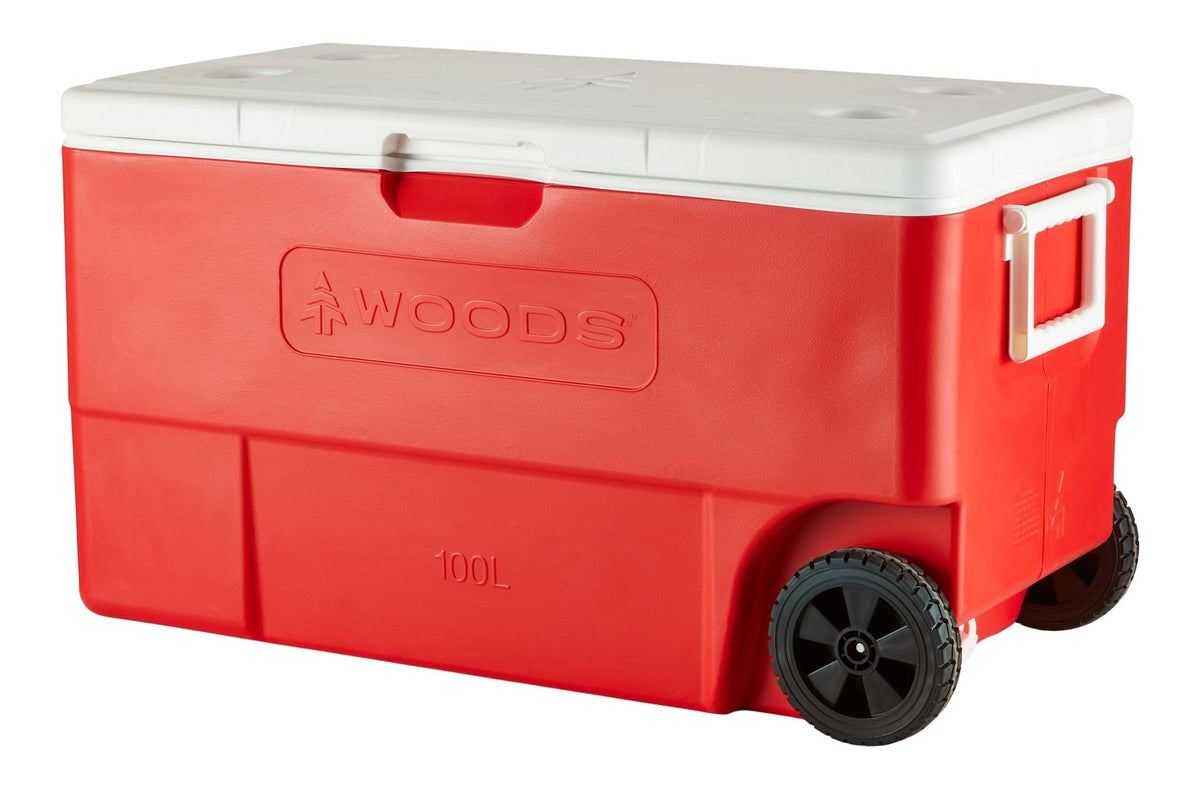 Boreal Wheeled Camping Cooler, 130-Can, 100-L