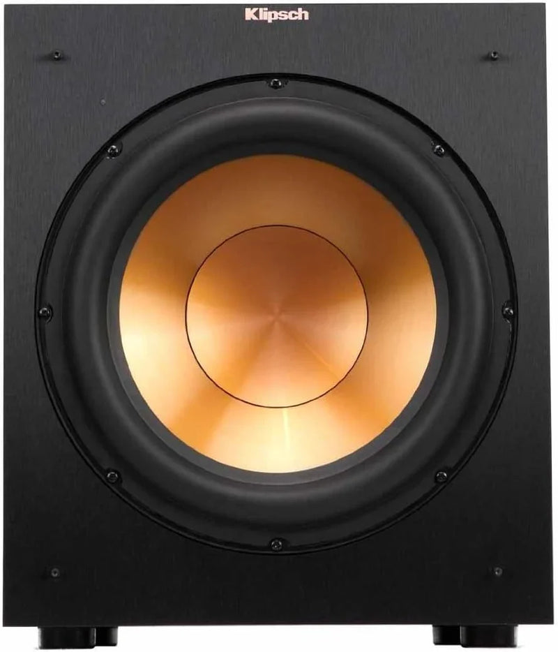 R-12SW Powerful Deep Bass Front Firing 12" Copper-Spun Driver 400W Digital Power Subwoofer 14" X 18.5" X 16" K8780