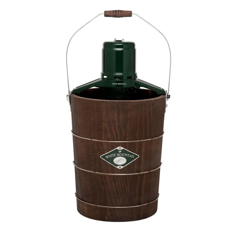 Green and Brown Electric Ice Cream Maker E6914