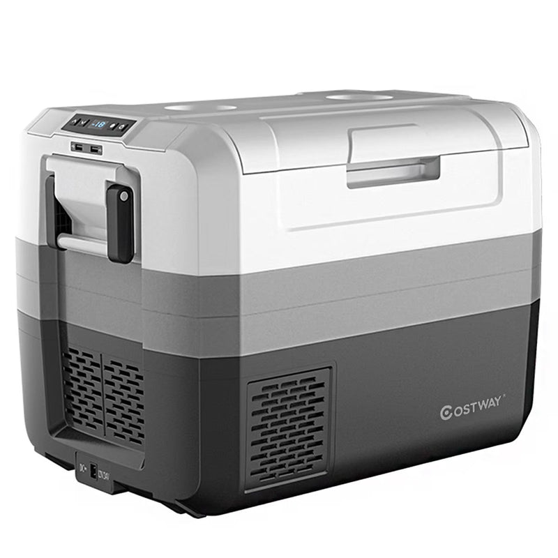58 Quart Portable Electric Car Cooler Refrigerator Compressor Freezer for RVs Camping T5145
