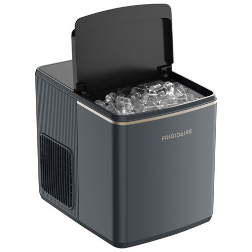26 lb Countertop Bullet Ice Maker with Touch Controls – Grey L1640