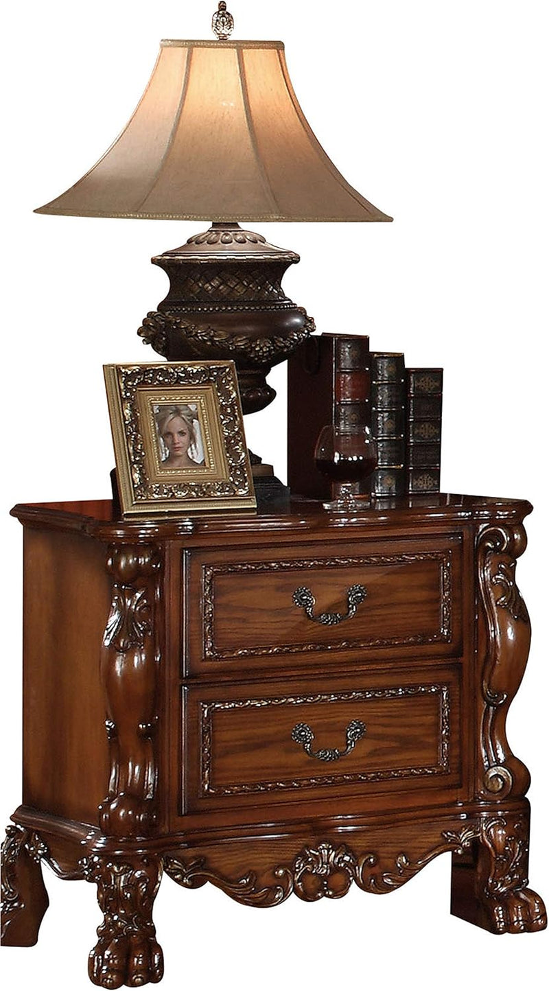 Nightstand - 12143 - Apricot color, length 31.75 inches, width 20 inches, height 30.5 inches Z8530