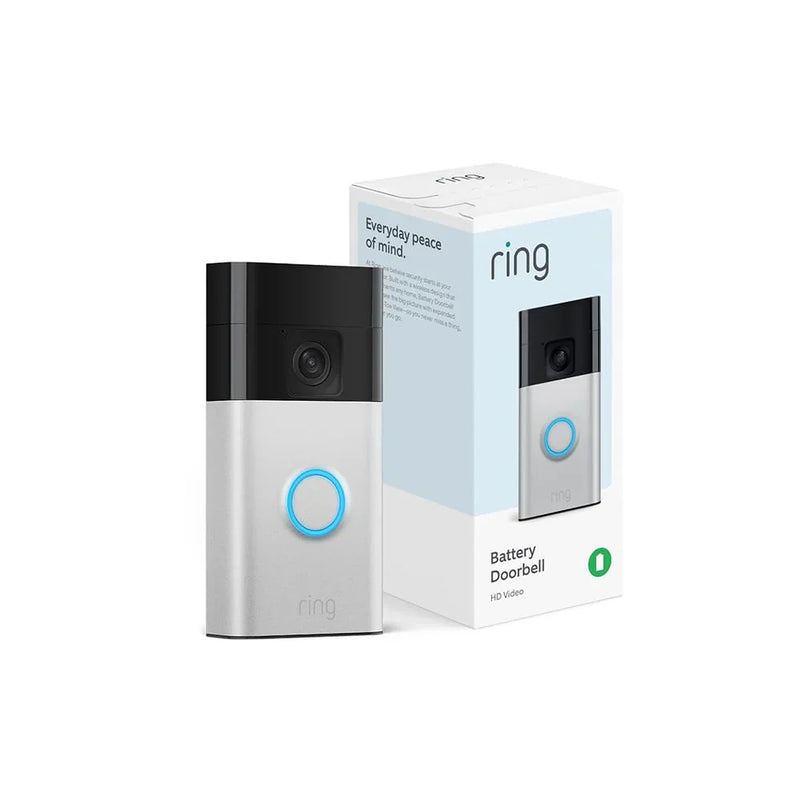 Ring Battery Doorbell | Home or business security with Head-to-Toe Video, Live View with Two-Way Talk, and Motion Detection & Alerts (newest model), Venetian Bronze O7033