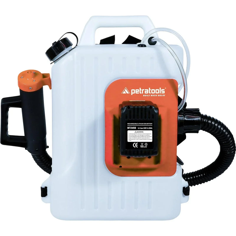 Cordless ULV Cold Fogger Backpack Sprayer, 2.6 Gallon – Battery-Powered Mosquito Fogger for Outdoor Use L2383