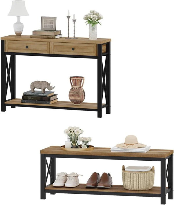 Wooden furniture sets, cabinets with drawers and storage benches with shoe racks, are suitable for entrances, living rooms and bedrooms. N5868