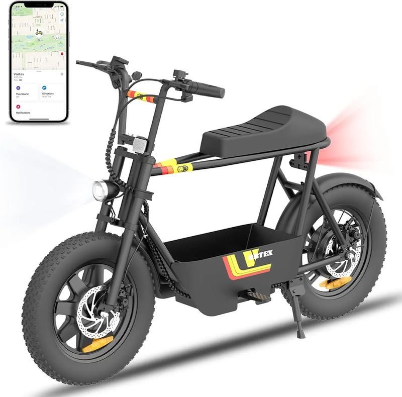 Safe electric scooter | Maximum power 470 watts motor | 16 3-inch wear-resistant rubber tires | Maximum speed up to 32 kilometers per hour, range up to 28 kilometers | Classic style leisure electric scooter, equipped with large storage space F5134