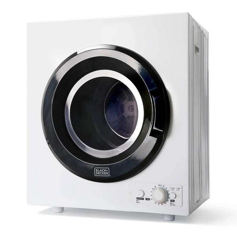 Black decker 3.5 Cu. ft. Portable Dryer – White Black O5049