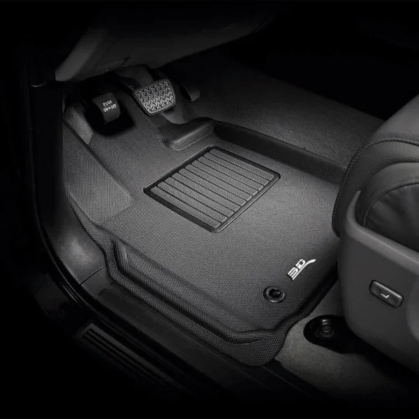 3D MAXpider Mat Custom-fit All-weather Car Mats; Row 1 and 2 Only E8577