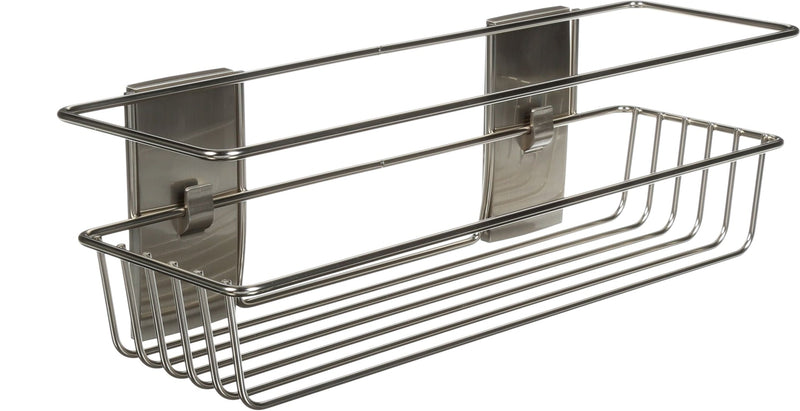 Command Bath Shower Caddy, Satin Nickel D1047