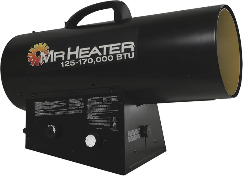 The Va Portable Propane Forced Ventilation Heater adopts silent combustion technology and is suitable for outdoor and work-site use, providing heating for heavy equipment. U2394