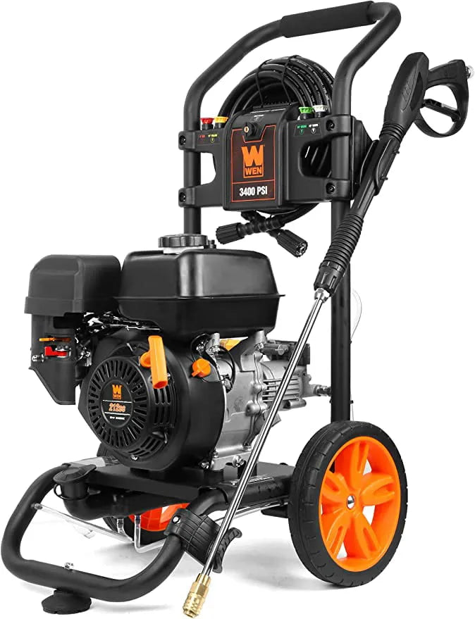 Gas Pressure Washer, 3400 PSI, 2.7 GPM, 212cc Engine, CARB Compliant G7016