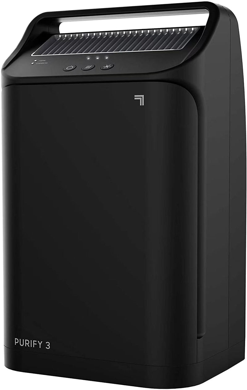 Sharper Image True HEPA Air Purifier, Covers up to 125 Sq. feet 3 Speed Settings, Black E0447