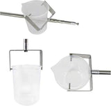 Water Quality Sampler Device Environmental Water Sampler Water Sampling Pole,Telescopic Rod Water Quality Sampler 1000ml Water Sampling Bucket Vertical Swing Sampler Retractable Water Sampli
