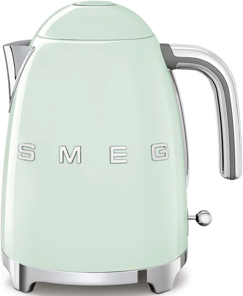 Retro style 7-tank electric kettle, featuring automatic power-off function, detachable base and water level indicator, with matte Canobrandt finish. Z6393