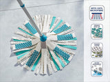 The all-in-one vacuum and mopping machine has dimensions of 45×35×120 centimeters and a capacity of 8 liters.