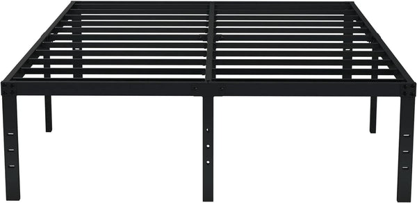 EMODA Queen Bed Frame No Box Spring Needed 18 Inch Heavy Duty Metal Tall Platform Bed Frame C0762