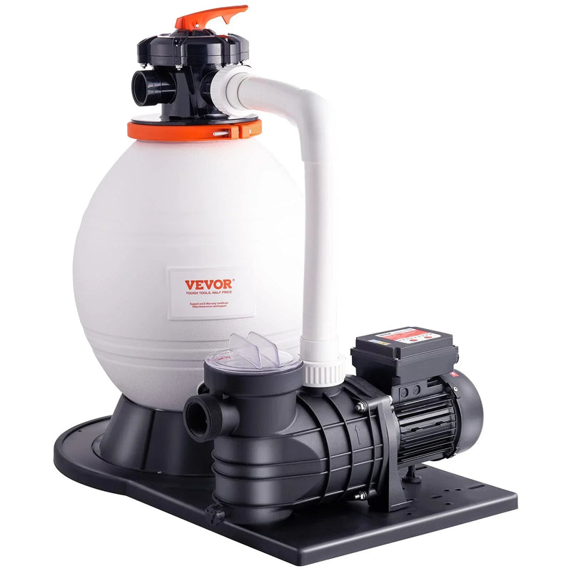 16" Swimming Pumps System & Filters Combo Set V8785