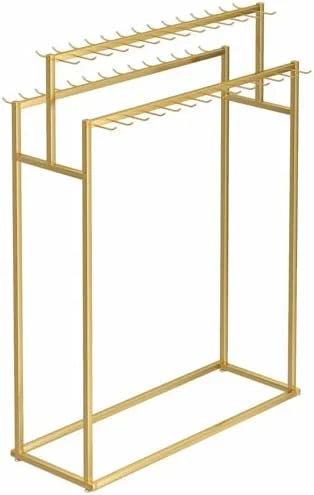 Floor Mounted Belt Hanger & Organizer Rack - Versatile Storage Holder for Belts, Ties, Scarves & Purses - Commercial Display Stand for Men’s Closet, Multifunctional Accessory Storage Solution H4150