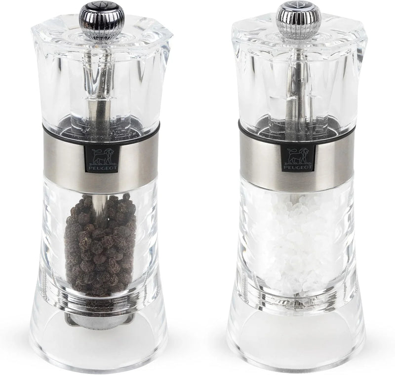 5.5-inch model, transparent salt and pepper grinding set X9492