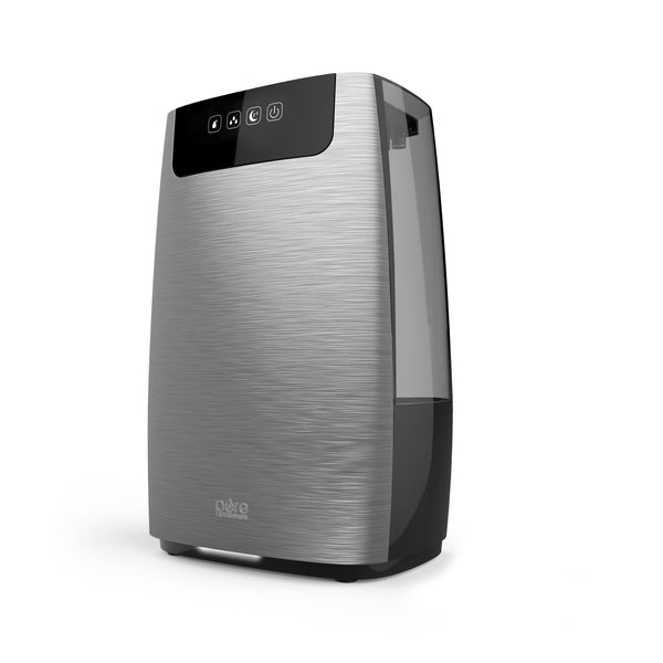 Enrichment HumeXL Ultrasonic Cool Mist Humidifier - Large, Easy-to-Clean Tank, High/Low Mist, 2 360 Mist Nozzles and Night Mode Z3755