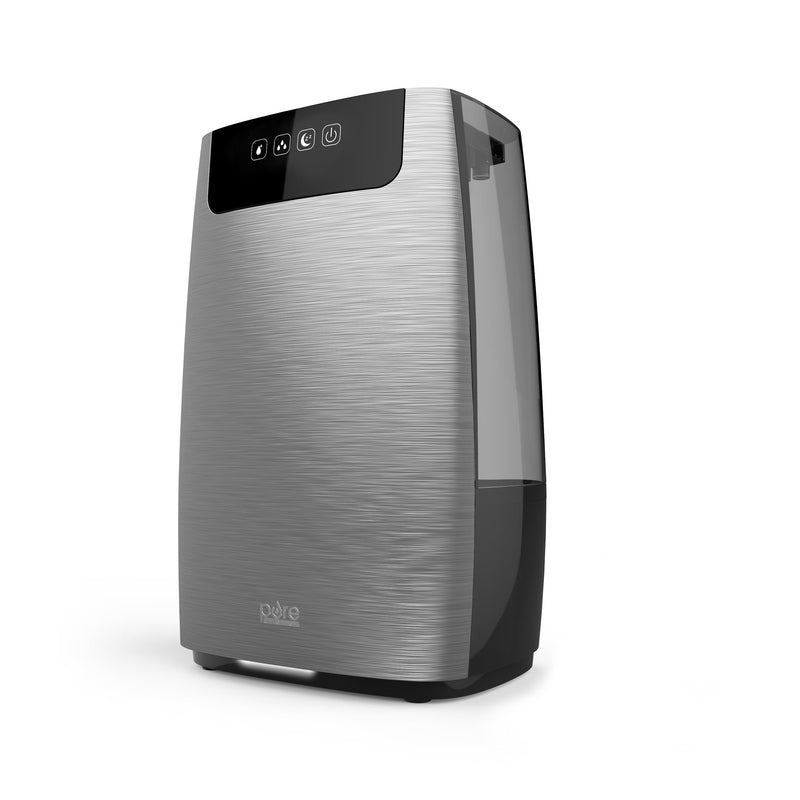 Enrichment HumeXL Ultrasonic Cool Mist Humidifier - Large, Easy-to-Clean Tank, High/Low Mist, 2 360 Mist Nozzles and Night Mode Z3755
