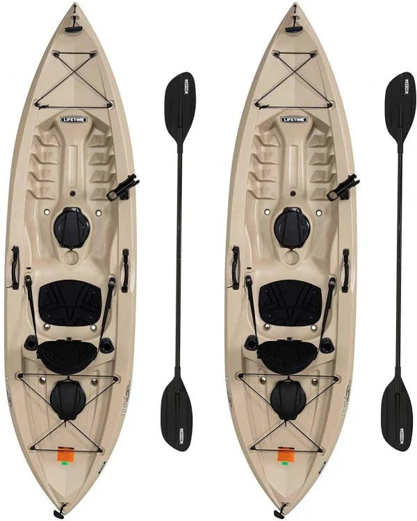 90806 Tamarack Angler 100 Fishing Kayak C 2 Pack (Paddles Included) Z8141