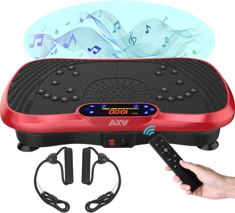 The fitness machine with a vibration platform features vibration, lymphatic drainage, and full-body stirring functions. It is equipped with a vibration training device and a stirring plate, and is suitable for use in gyms. It is helpful N0016