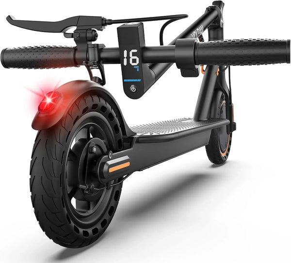 Electric Scooter, 350W Motor, 187Wh/281Wh Battery, 16/19Mph Top Speed, 8.5''Tires, Dual Braking, Folding Scooter R1939