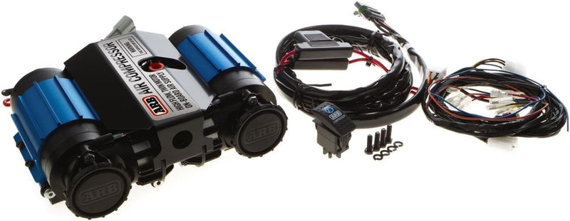 Portable air compressor - High performance - 12 volts - Suitable for air locking differentials and tire inflation T8584