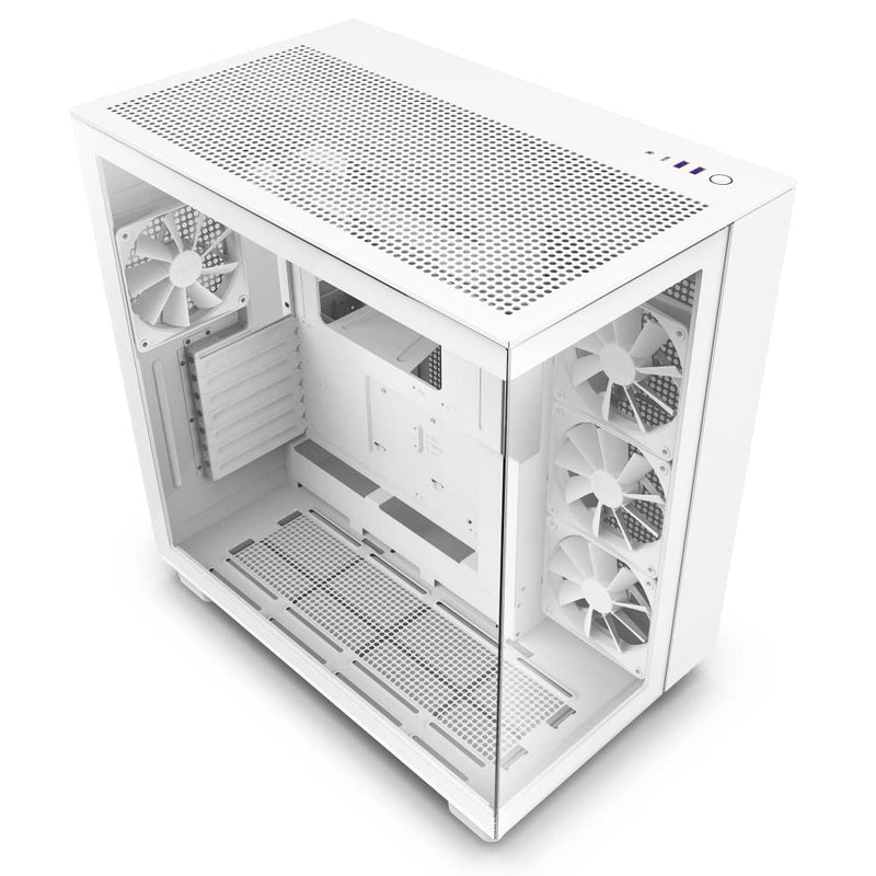 H9 Flow Dual-Chamber ATX Mid-Tower PC Gaming Case X5742
