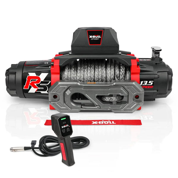 13500 lb Load Capacity Electric Winch for Towing Truck Off Road M5481