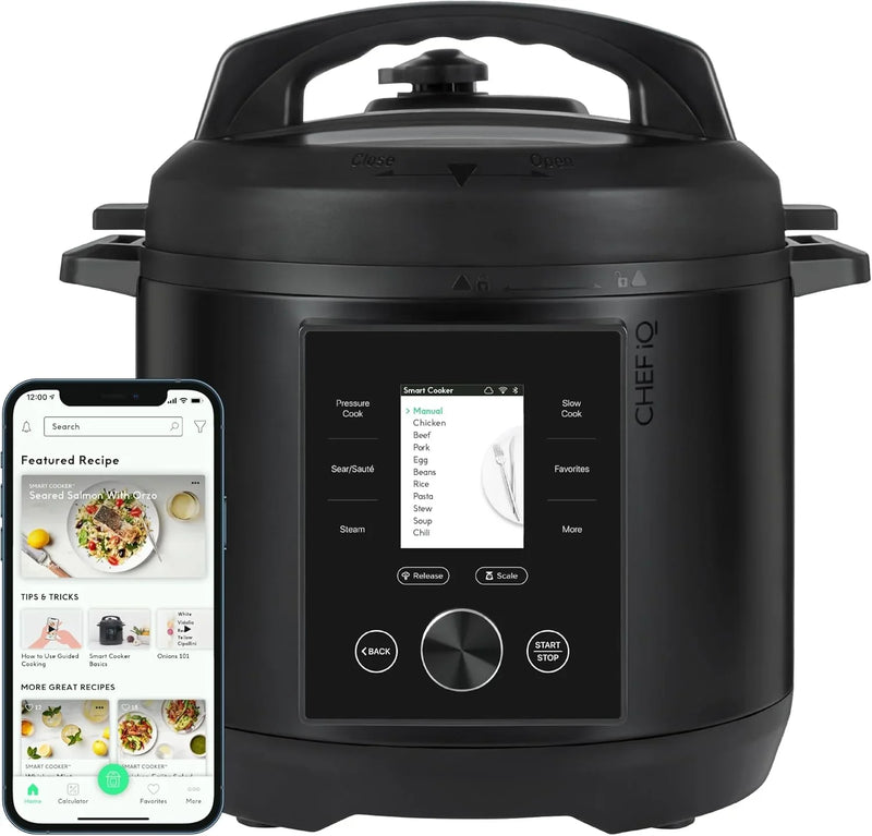 Intelligent oven and fryer combo, 11 integrated functions - countertop convection oven for baking, roasting, air frying, baking, dehydrating, 1750 watt power, 25 gallon capacity, controlled by touch screen for quick cooking - black L4100