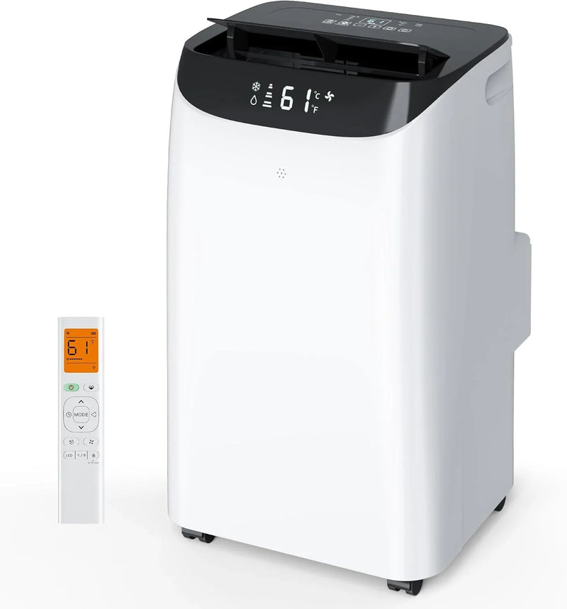 Inverter 16000BTU Portable Air Conditioners with Remote, Free Stand Cooling Portable AC Unit for Room up to 800 sq.ft, with Dehumidifier & Fan, Dual Hose, Quiet Sleep Mode(45dB), Windows Kit N7337