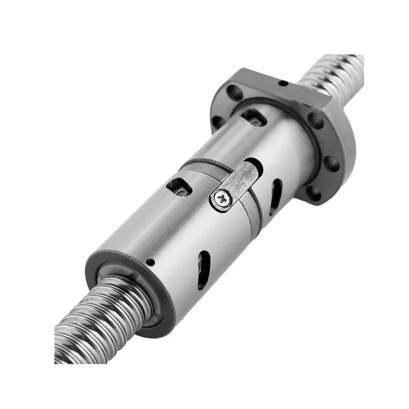 750 mm C5 ball screw with end-mounted bearing nut cover G8686