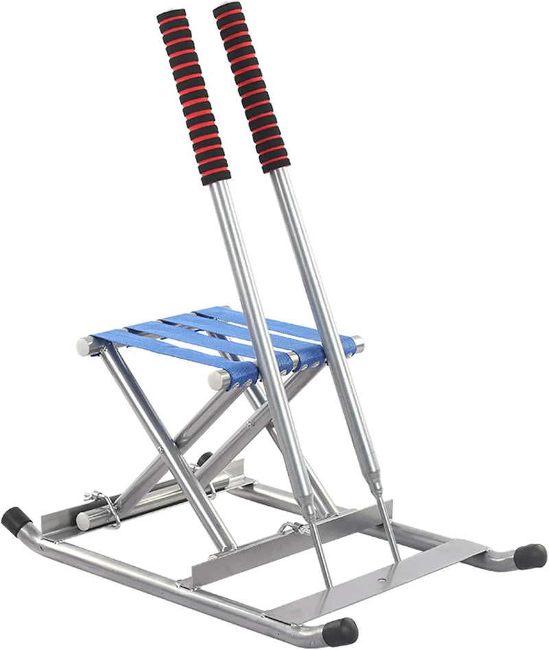 Ice scooter, outdoor skating vehicle, adult ice sled, children's sled, ice entertainment equipment, with seats, classic skating vehicle Q1418
