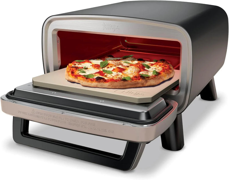 Artisan Outdoor Pizza Oven, 12 inches, can make pizza in 3 minutes, Neapolitan style, thin crust, New York Chicago style, custom model, maximum temperature 700 degrees Fahrenheit, electric heating, baking, grilling, and fermentation functions. A5683