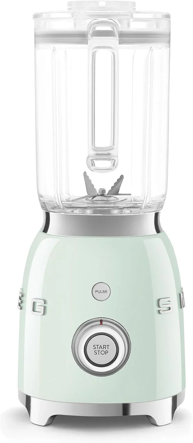 Backwash-style blender - 600-watt countertop blender, equipped with a 48-ounce BPA-free capacity container, featuring 3 speed modes and pulse function, ice crushing function and juice blending function - adopts the 50th anniversary design H4052