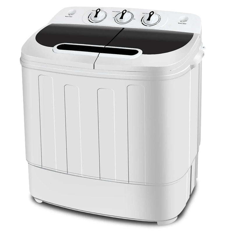 13lbs Capacity Compact Mini Twin Tub Washing Machine X4552