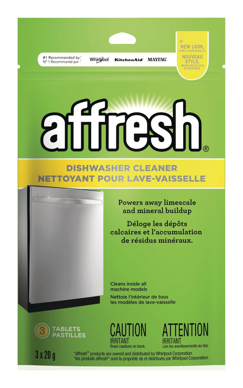 Dishwasher Cleaner Tabs, Fresh Scent, 20-g, 3-pk S3708
