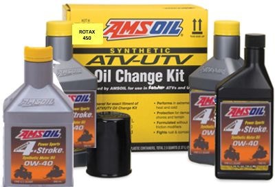 Can-Am Rotax 450 ATV/UTV Oil Change Kit A4733