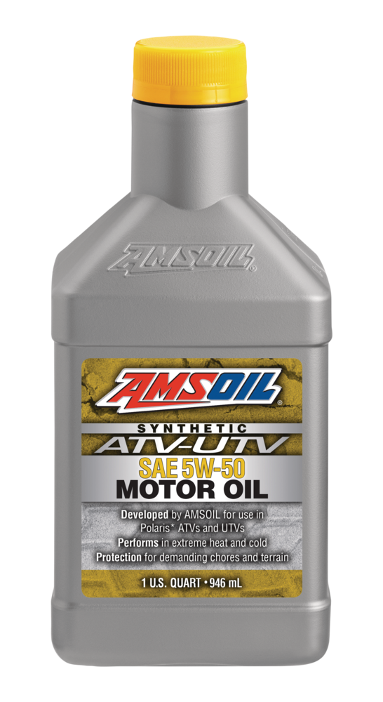 Synthetic ATV/UTV Engine Oil 5W50, 946-mL