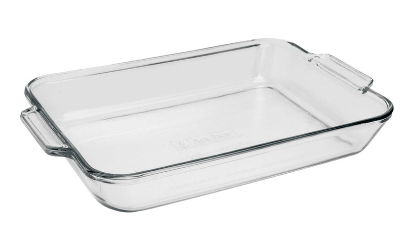 Oven Basics Glass Utility Roaster Pan, 5-qt P9457
