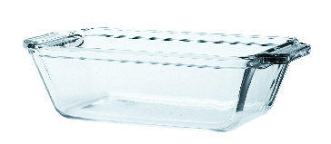 Glass Loaf Pan, 5 x 9-in, 1.5-L A8691
