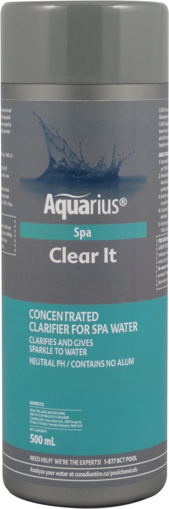 Clear It Concentrated Spa Clarifier, 500-mL C8837
