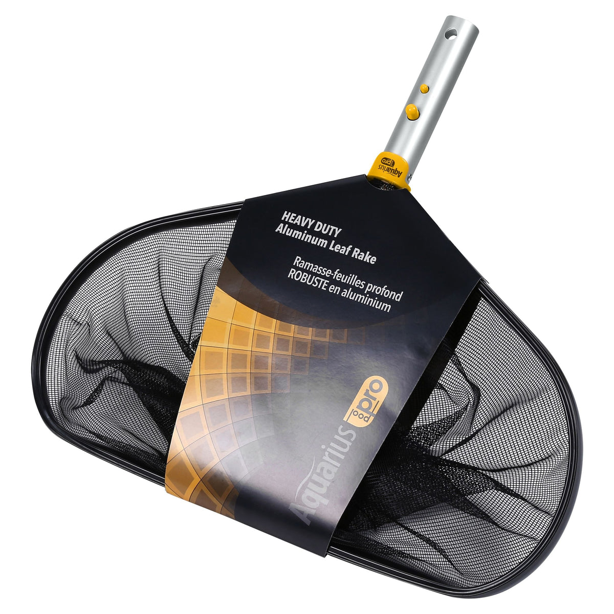 Deluxe Aluminum Swimming Pool Leaf Rake with Aluminum Handle