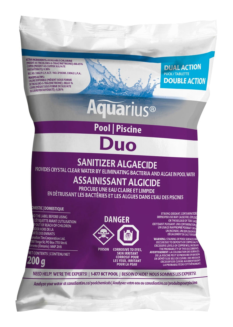 Duo Pool Sanitizer & Algaecide, 200-g M9637