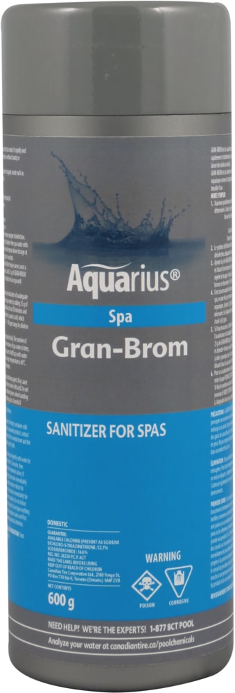 Gran-Brom, Sanitizer for Spa, 600-g S6297
